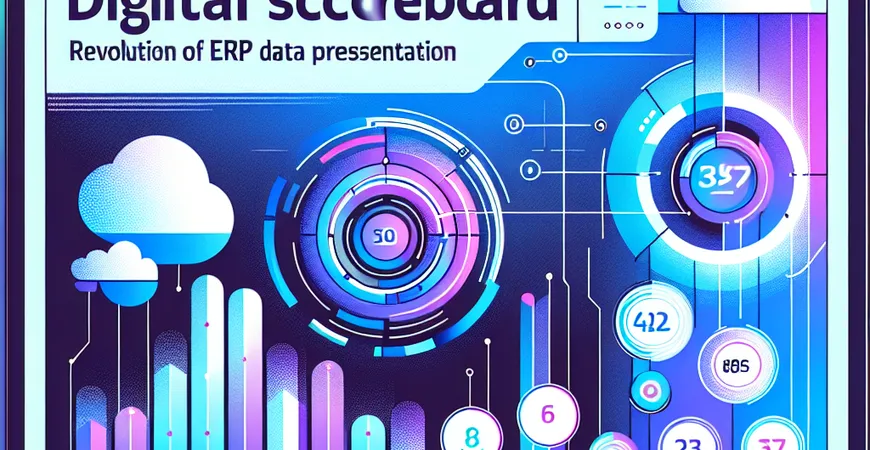  数字看板：ERP数据展示的变革